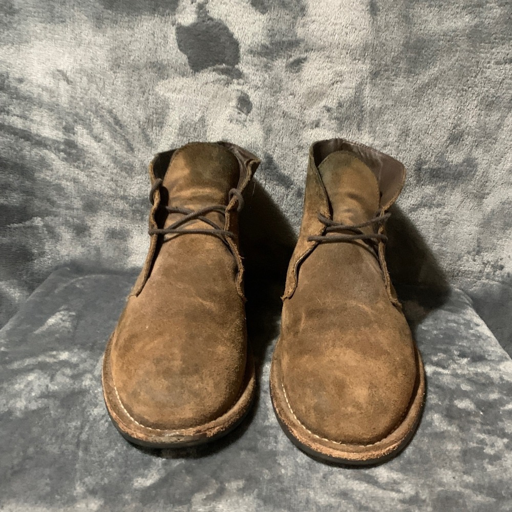 Thursday Boot Co. Chukka Boots Mens 9 Scout Dark Brown Suede Classic  Flaw